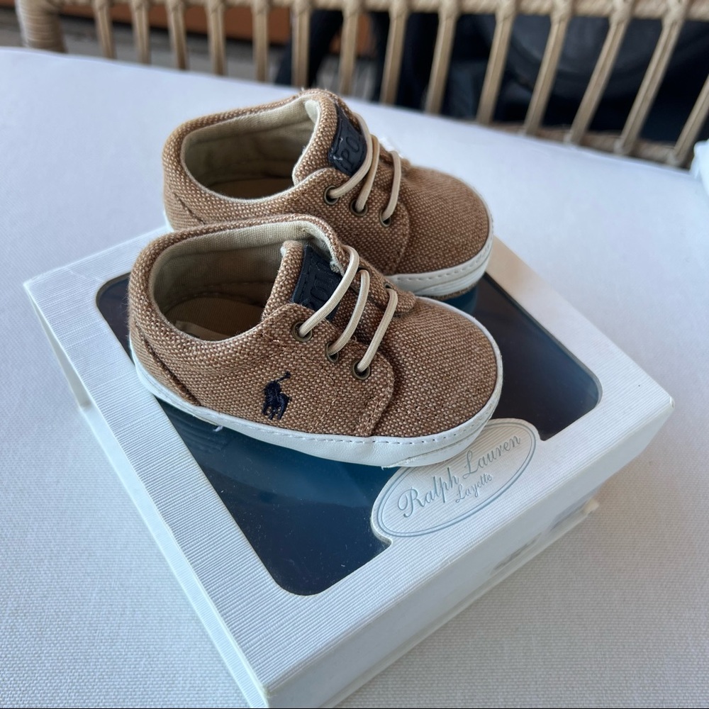 Like New Ralph Lauren Baby Shoes